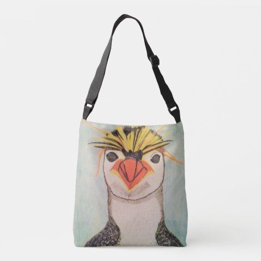 Rock Hopper Penguin Bag Tragetaschen Mit Langen Trägern (Rückseite)