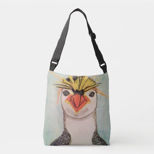 Rock Hopper Penguin Bag Tragetaschen Mit Langen Trägern (Vorderseite)