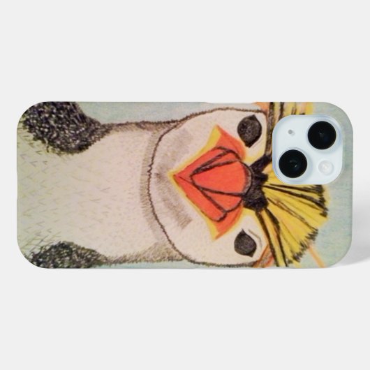 Rock Hopper Penguin Case-Mate iPhone Hülle (Rückseite (Horizontal))