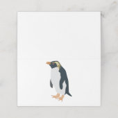 Rock Hopper Penguin Platzkarte (Außenseite Aufgefaltet)