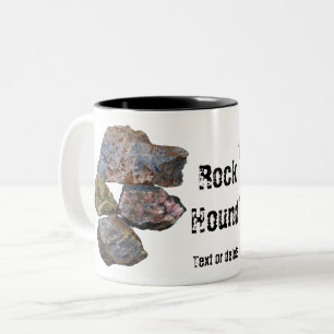 Rock Hound Mineral Collectors Funny Zweifarbige Tasse