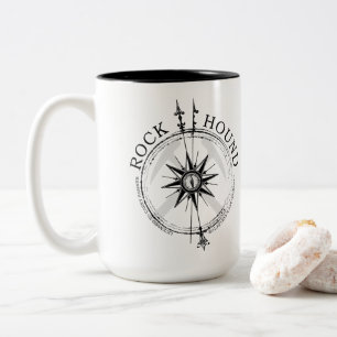 Rock Hound: Zertifizierter Rock Collector Zweifarbige Tasse