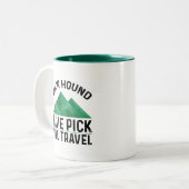 Rock Hound Zweifarbige Tasse (Vorderseite Links)