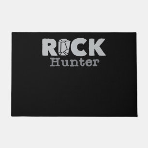 Rock Hunter Rockhounding Collector Geologin Fußmatte
