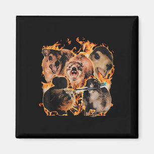 Rock Hyrax Awawa Animal Spaß Retro Men W Magnet