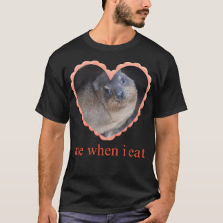 Rock Hyrax Awawa Liebe Herz T-Shirt