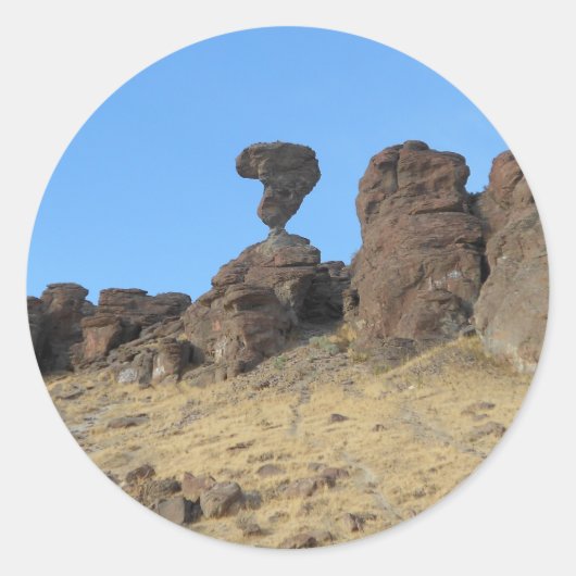 Rock Idaho Foto Sticker (Vorderseite)