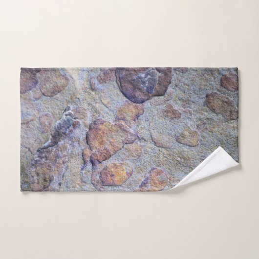 Rock Iron Ore Stone Badhandtuch Set (Handtuch)