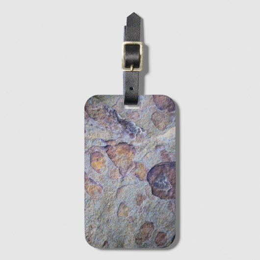 Rock Iron Ore Stone Gepäckanhänger (Vorderseite Vertikal)