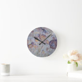 Rock Iron Ore Stone Runde Wanduhr (Zuhause)