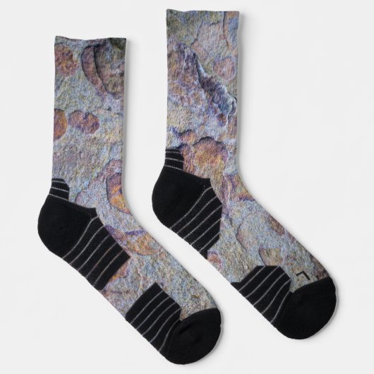 Rock Iron Ore Stone Socken (Rechts)