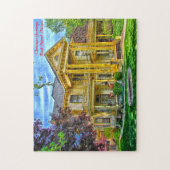 Rock Island Illinois Weihnachtsgrüße Puzzle (Vertikal)