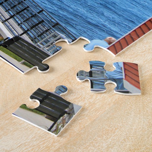 Rock Island Lighthouse, New York Jigsaw Puzzle (Seite)