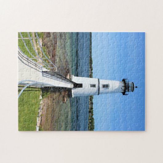 Rock Island Lighthouse, New York Jigsaw Puzzle (Horizontal)