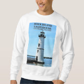 Rock Island Lighthouse, New York Sweatshirt (Vorderseite)