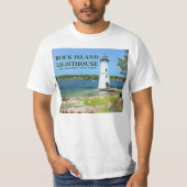 Rock Island Lighthouse, New York T - Shirt (Vorderseite)