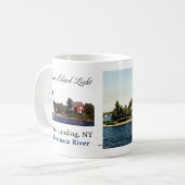 Rock Island Lighthouse Tasse (Vorderseite Links)