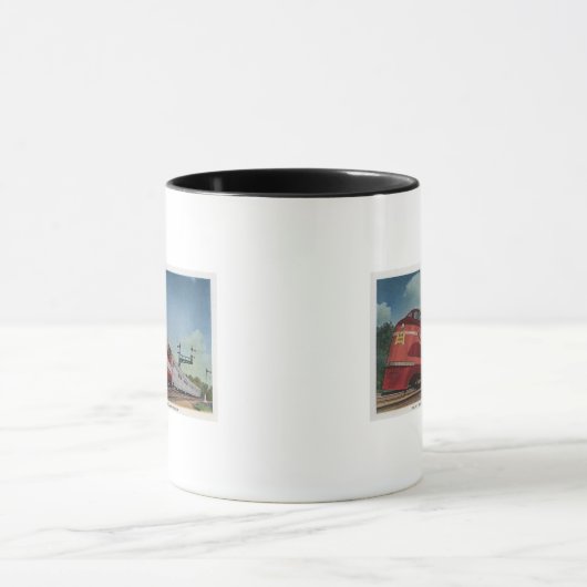 Rock Island RocketStreamated Train Tasse (Zentrum)