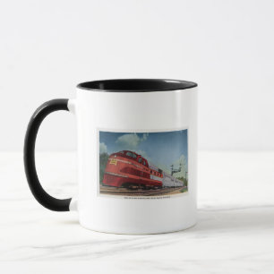Rock Island RocketStreamated Train Tasse