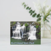 Rock Island Staat Park Tennessee: Große Fälle Postkarte (Stehend Vorderseite)