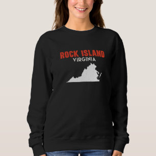 Rock Island Washington USA Bundesstaat Amerika Rei Sweatshirt