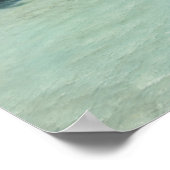 Rock Islet On The Beach Poster (Ecke)
