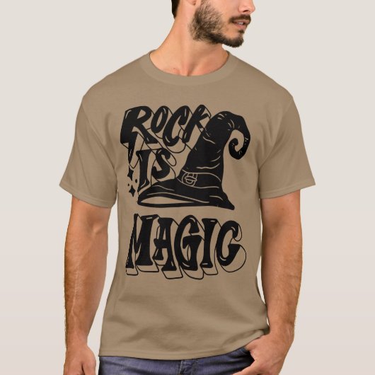 Rock ist magischer Junge T-Shirt (Vorderseite)