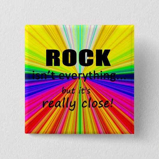 Rock ist nicht alles button (Vorderseite)