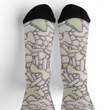 Rock It! Surreale Camping Socken