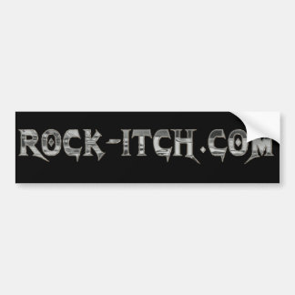 ROCK-ITCH.COM - Schwarzes/Chrom-Autoaufkleber Autoaufkleber