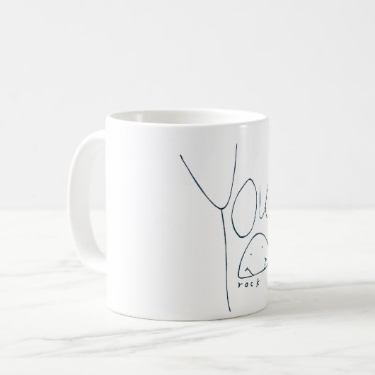 Rock Kaffeetasse (Vorderseite Links)