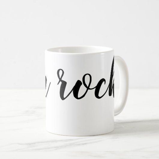 Rock Kaffeetasse (VorderseiteRechts)