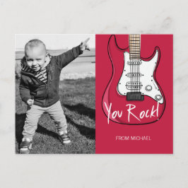 Rock Kids Classroom Valentine Foto Postkarte