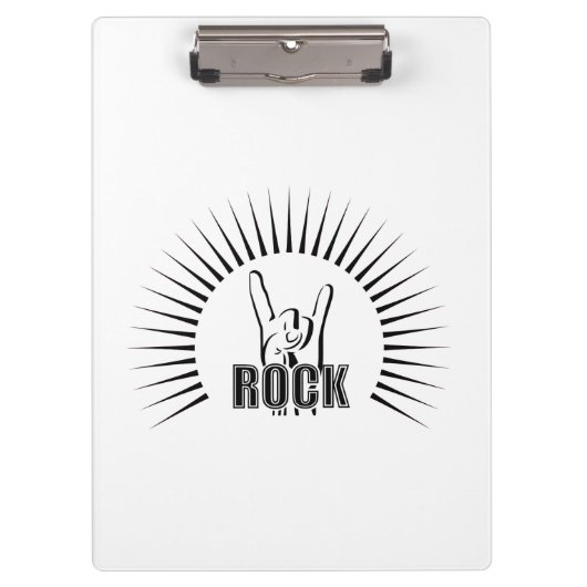 Rock Klemmbrett (Vorderseite)