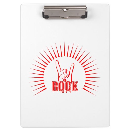 Rock Klemmbrett (Vorderseite)