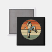 Rock Klettern Indoor Retro Bergsee-Zauber Magnet (Vorderseite/Rückseite)