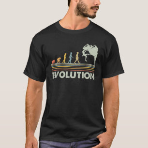 Rock Klettern Neue Evolution Bergsee-Zauber T-Shirt