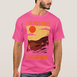 Rock Klettersteig Bergsteig Felsvorsprung 2 T-Shirt