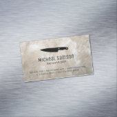 Rock | Koch Knife | FÜHRUNGSKRAFT KOCH Magnetische Visitenkarte (Beispiel)