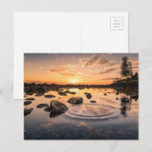 Rock Lake Post Card Postkarte (Vorne/Hinten)