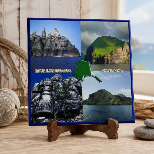 Rock Landscapes of Alaska Collage Fliese
