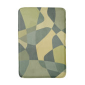 Rock Layers Green aus der Mitte des Jahrhunderts Badematte (Vorderseite Vertikal)