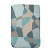 Rock Layers Mitte Aquamarin Badematte (Vorderseite Vertikal)