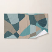 Rock Layers Mitte Aquamarin Handtuch (Handtuch)