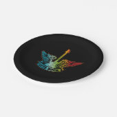 Rock Legend Rock and Roll Music Gitarre von Lass Pappteller (Schrägansicht)