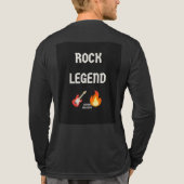 ROCK LEGENDE 🎸🔥 Tri-Blend SHIRT (Rückseite)
