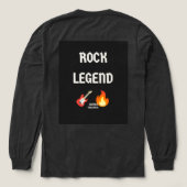 ROCK LEGENDE 🎸🔥 Tri-Blend SHIRT (Design Rückseite)