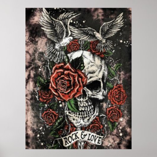 Rock & Liebe Poster (Vorne)