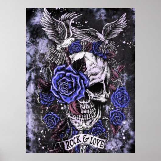 Rock & Liebe Poster (Vorne)