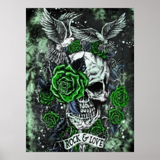 Rock & Liebe Poster (Vorne)